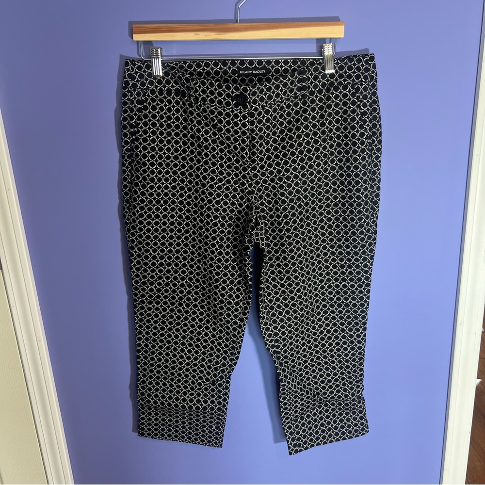 Hilary Radley Patterned Dress Pants